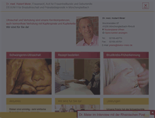 Tablet Screenshot of doktor-meier.de